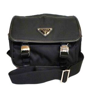Prada Crossbody Camera Shoulder Bag Nero Black